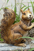 “Realistic squirrel statue for garden decor”

“Lawn ornament of wildlife squirrel in outdoor setting”

“Clever garden squirrel figurine sitting on grass”

“Outdoor backyard squirrel sculpture – brown and natural tone”

“Weatherproof squirrel statue for patio or lawn”

