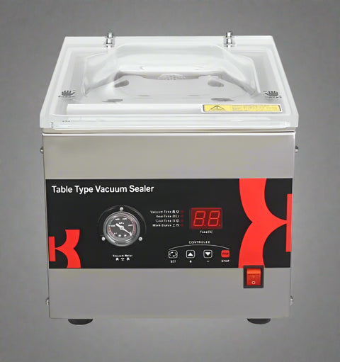 Commercial vacuum sealing machine single chamber

Stainless steel vacuum packer DZ260C

Food vacuum sealer for restaurant use

Single-chamber vacuum food packaging machine