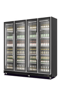 New Commercial Upright Display Cooler – Single to Four Door (14.13 to 56.50 cu ft) - with 56.50 cu ft | Sold by Uncle Wiener's Wholesale