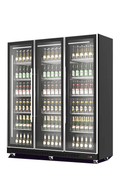 New Commercial Upright Display Cooler – Single to Four Door (14.13 to 56.50 cu ft) - with 42.38 cu ft | Sold by Uncle Wiener's Wholesale