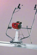 Gas-powered concrete screed machine full view

Concrete floor screed machine with red engine

Lightweight construction screed tool for professional use