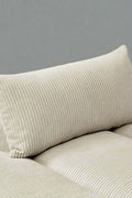 Oversized modular corduroy sofa with ottoman

Gray corduroy sectional sofa

Cream corduroy sofa with plush seating

Custom living room layout with ottoman

Deep seat cozy couch with corduroy fabric