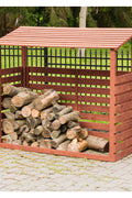 Covered Outdoor Firewood Storage Shed with Roof

Durable Wooden Firewood Rack for Backyard

Outdoor Log Rack for Drying and Storing Firewood

Rustic Firewood Storage Shed for Winter Prep

Firewood Shelter with Protective Cover for Home Use

