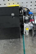 “12V double acting hydraulic pump with 8 quart reservoir”

“Trailer lift hydraulic power unit with remote pendant”

“Heavy-duty hydraulic hoist pump – 6 quart tank variant”