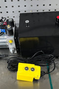 “12V double acting hydraulic pump with 8 quart reservoir”

“Trailer lift hydraulic power unit with remote pendant”

“Heavy-duty hydraulic hoist pump – 6 quart tank variant”