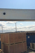 Forklift lifting beam with extension jib attachment
Heavy-duty skid steer jib arm in use
Zinc-coated forklift boom arm – extended
Safety hook and shackle close-up
Forklift lifting with boom attachment in construction site