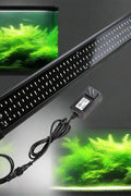 Full spectrum RGB LED aquarium light for freshwater tanks
Energy-efficient LED light fixture for fish and plants
Slim LED aquarium light for 24 to 72 inch tanks
Adjustable RGB aquarium lighting with mounting brackets