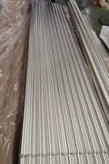 Galvanized steel siding – wave profile panel closeup
Corrugated galvanized metal panels – stacked view
8ft galvanized siding panel – warehouse angle
12ft wave steel panel – rustproof finish
Side-by-side profile view of corrugated and wave metal siding
Zoom in on the galvanized finish and edge detail