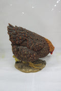 Realistic resin chicken and chicks statue on outdoor display
Close-up of hand-painted hen and baby chicks sculpture
Weather-resistant garden chicken ornament
Farmhouse-style chicken décor for patio or garden
Lifelike hen with chicks resin statue for outdoor and indoor use