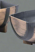"Vintage Half Barrel Plastic Planter Set of 2 Brown Rustic"

"Weatherproof Plastic Half Barrel Planters for Garden"

"Brown Rustic Outdoor Patio Planter Set Plastic"

"Durable Weather-Resistant Plastic Planters Wood Look"

"Farmhouse Garden Half Barrel Planter Pots"