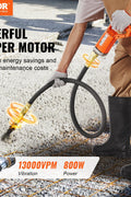 800W handheld concrete vibrator tool with flexible shaft
Electric cement bubble remover for construction use
High-frequency cement compactor for walls and bridges
AC-powered concrete vibrator with ergonomic handle
Portable electric concrete vibration tool with 4.6 ft shaft