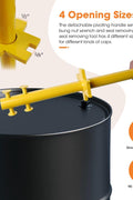 Heavy-duty drum dolly with T-handle and footboard
1100 lb steel frame dolly for 55-gallon drums
Yellow industrial drum trolley with caster wheels
Universal drum cart with solid foot support
Drum dolly with polyurethane wheels for smooth mobility