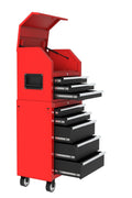 New Heavy - Duty 8 - Drawer Rolling Tool Chest & Cabinet Combo – KN27035 - with | Sold by Uncle Wiener's Wholesale