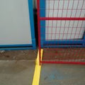 Heavy-Duty Galvanized Steel Fence Panel – Construction Safety Barrier