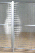 Heavy-Duty Galvanized Steel Fence Panel – Construction Safety Barrier
