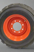 “Heavy duty skid steer tires with aggressive tread”

“SKS-1 and SKS-4 tires for Bobcat A300 and S750”

“Skid steer tires with red and silver rims”

“10x16.5 to 15x19.5 skid steer tire variants”

“Close-up of durable construction skid steer tire”


