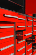 Heavy-Duty 32 Drawer Steel Tool Cabinet

Industrial 16 Drawer Steel Workbench Cabinet

Garage Steel Storage Cabinets for Tools

Red Heavy Duty Steel Tool Workbench

Blue Garage Workshop Storage Cabinets
