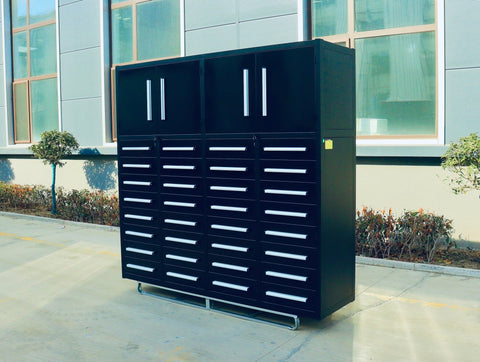 Heavy-Duty 32 Drawer Steel Tool Cabinet

Industrial 16 Drawer Steel Workbench Cabinet

Garage Steel Storage Cabinets for Tools

Red Heavy Duty Steel Tool Workbench

Blue Garage Workshop Storage Cabinets