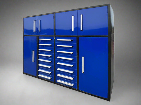 Heavy-Duty 32 Drawer Steel Tool Cabinet

Industrial 16 Drawer Steel Workbench Cabinet

Garage Steel Storage Cabinets for Tools

Red Heavy Duty Steel Tool Workbench

Blue Garage Workshop Storage Cabinets
