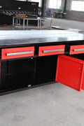 NEW HEAVY - DUTY STEEL WELDING TABLE & TOOL BENCH - with Red | Sold by Uncle Wiener's Wholesale