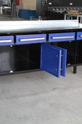NEW HEAVY - DUTY STEEL WELDING TABLE & TOOL BENCH - with Blue | Sold by Uncle Wiener's Wholesale