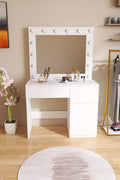"Hollywood LED Light Mirror Dressing Table in White Finish"

"Black Vanity Dressing Table with LED Lighted Mirror"

"Spacious Drawer Storage in Hollywood Style Dressing Table"

"LED Mirror Close-up with Adjustable Brightness for Makeup"

"Modern White and Black Dressing Table Sets for Bedrooms"