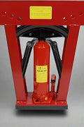 16-Ton Hydraulic Pipe Bender with Vertical Die Rack – Front View

