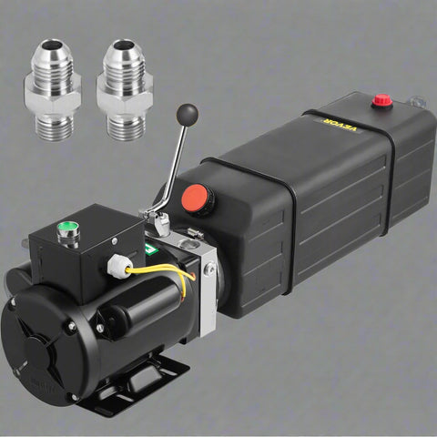 “Hydraulic power pump 2950 PSI with 14L tank”

“Single-acting car lift hydraulic pump 220V”

“Pre-wired hydraulic unit for vehicle lifts and trailers”

“Black 2.2kW hydraulic power unit with steel reservoir”

“Hydraulic motor and pump assembly for garage lift systems”