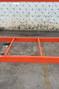 industrial pallet racking with boxes
steel warehouse shelving 8ft to 20ft
heavy-duty pallet racking system
expansion bay pallet rack
wire mesh panels for pallet racking