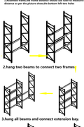 industrial pallet racking with boxes
steel warehouse shelving 8ft to 20ft
heavy-duty pallet racking system
expansion bay pallet rack
wire mesh panels for pallet racking