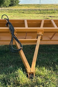14 FT Industries America Box Blade Scraper – Side Angle

16 FT Heavy-Duty Box Scraper with Hydraulic Tilt – Top View

Box Blade for Tractor with Reinforced Rear Blade

Grading Scraper Attachment – Front Side with Hydraulic Arms
