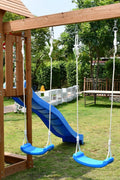 Wooden Backyard Kids Swing Set & Slide – Model C627 Outdoor Play Structure