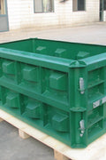 “5ft LEGO-style interlocking concrete mold in green”

“Durable reusable concrete block mold”

“Heavy-duty concrete form for large-scale blocks”

“Modular block mold used in construction and landscaping”