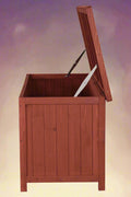 Leisure Season Wooden Deck Storage Box - Front View

Outdoor Wooden Patio Storage Bench - Leisure Season DB4820

Weatherproof Wooden Garden Storage Chest

Wooden Deck Storage Box with Lift-Up Lid

Patio Storage and Seating Box for Garden Tools and Accessories