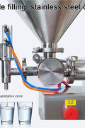 Semi-automatic bottle filling machine for liquids

Dual-nozzle pneumatic filler 100–1000 mL

Liquid filler with foot switch and control panel

Industrial stainless steel liquid bottling equipment

