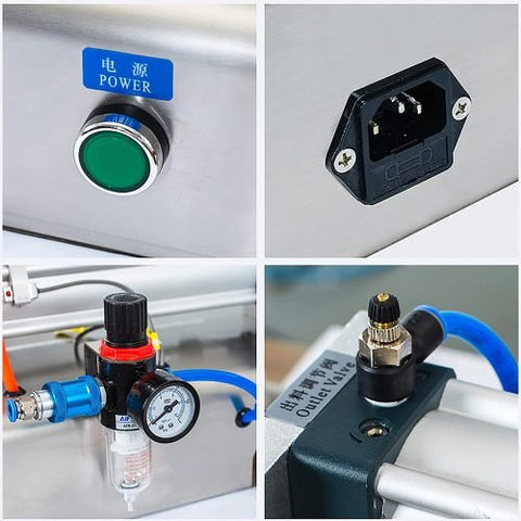 Semi-automatic bottle filling machine for liquids

Dual-nozzle pneumatic filler 100–1000 mL

Liquid filler with foot switch and control panel

Industrial stainless steel liquid bottling equipment

