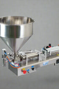 Semi-automatic bottle filling machine for liquids

Dual-nozzle pneumatic filler 100–1000 mL

Liquid filler with foot switch and control panel

Industrial stainless steel liquid bottling equipment

