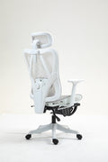 “Ergonomic mesh office gaming chair in black with lumbar support”

“Gray and white lumbar support office chair with wheels”

“Black and pink ergonomic chair with mesh backrest”

“Adjustable office chair for gaming and work with 360 swivel”

“Mesh back and padded seat office chair in black color”