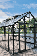 luxury tempered glass greenhouse in garden setting
aluminum-framed greenhouse with gabled roof
inside view of premium glass greenhouse
eco-friendly garden greenhouse with powder-coated frame
full-sunlight greenhouse for plants and vegetables