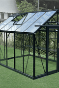 luxury tempered glass greenhouse in garden setting
aluminum-framed greenhouse with gabled roof
inside view of premium glass greenhouse
eco-friendly garden greenhouse with powder-coated frame
full-sunlight greenhouse for plants and vegetables