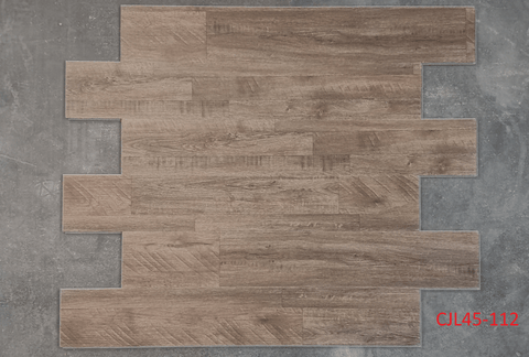 NEW LVP FLOORING - WATERPROOF CLICK LOCK LUXURY VINYL FLOORING - with Rustic Walnut | Sold by Uncle Wiener's Wholesale