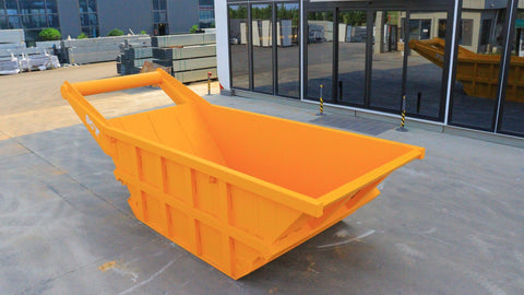 Heavy-Duty Material Hopper – Steel Skip Bin for Construction – 5 to 12 Yard