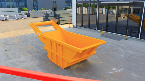 Heavy-Duty Material Hopper – Steel Skip Bin for Construction – 5 to 12 Yard