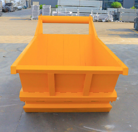 Heavy-Duty Material Hopper – Steel Skip Bin for Construction – 5 to 12 Yard