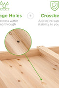 NEW MOBILE RAISED GARDEN BED & STORAGE SHELF - with | Sold by Uncle Wiener's Wholesale
