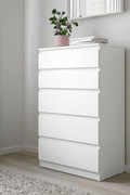 “White high gloss 2-drawer bedroom dresser”

“Black modern drawer chest with glossy finish”

“Modern white storage cabinet in bedroom setting”

“High gloss 8-drawer dresser for large storage”

“Contemporary white and black dressers for bedrooms”

