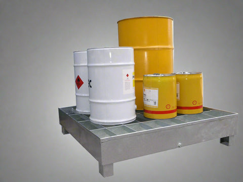 NEW OIL DRUM STORAGE SPILL BIN HAZMAT 253231 - with | Sold by Uncle Wiener's Wholesale