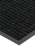 Heavy-duty commercial rubber entrance mat for outdoor use

Textured black rubber doormat for front doors

Non-slip ribbed door mat in high-traffic area

Durable rubber mat used at office entryway

Multiple size rubber mats for commercial buildings