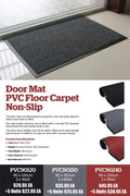 Heavy-duty commercial rubber entrance mat for outdoor use

Textured black rubber doormat for front doors

Non-slip ribbed door mat in high-traffic area

Durable rubber mat used at office entryway

Multiple size rubber mats for commercial buildings