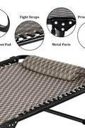 Portable Folding Camping Cot – Single Size Outdoor Bed

Foldable Sleeping Cot with Heavy-Duty Frame

Single-Size Camping Cot with 3-Pair Support Legs

Outdoor Sleeping Cot Folded for Storage